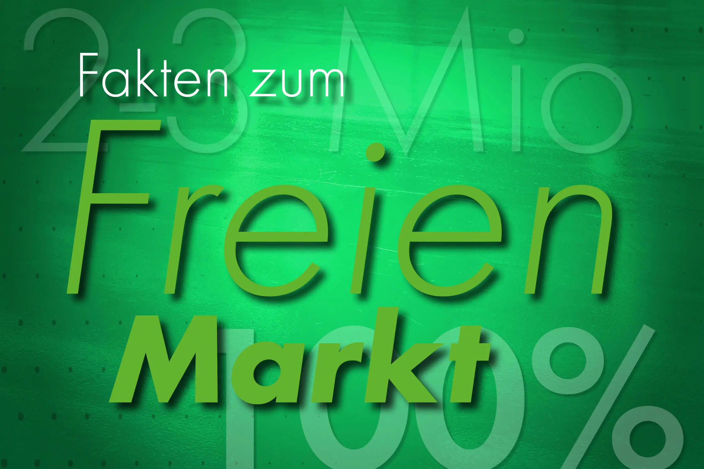 Fakten zum Freien Markt