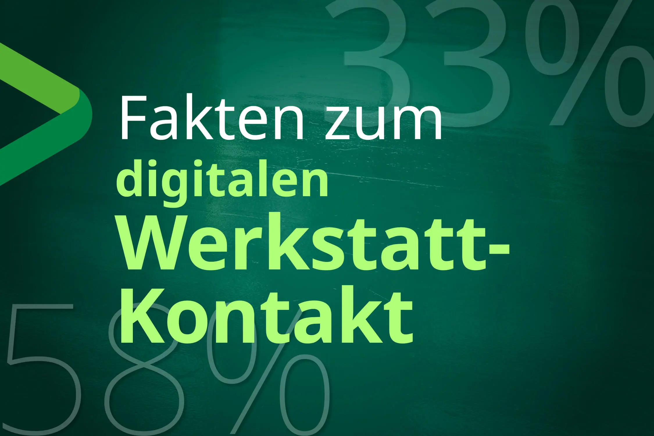 Fakten zum digitalen Werkstattkontakt