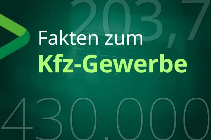 Fakten zum Kfz-Gewerbe