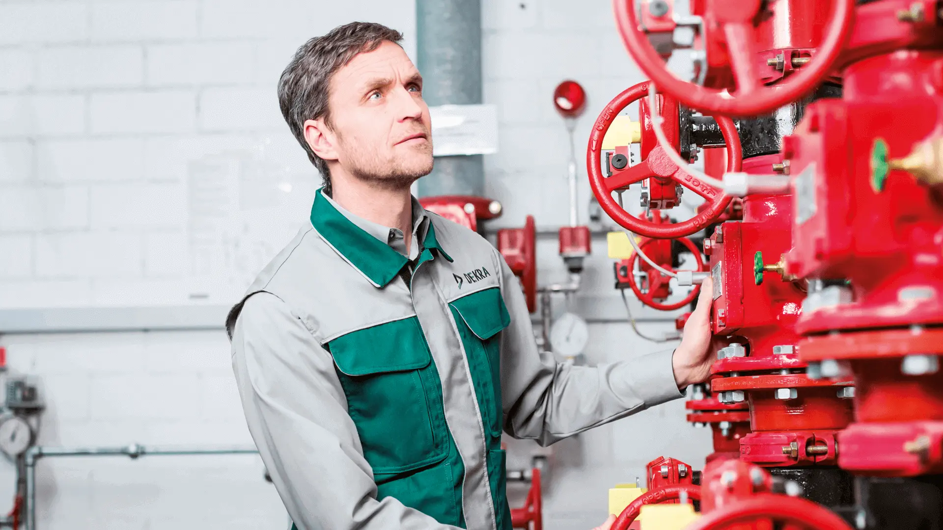 Prüfung von Feuerlöschanlagen