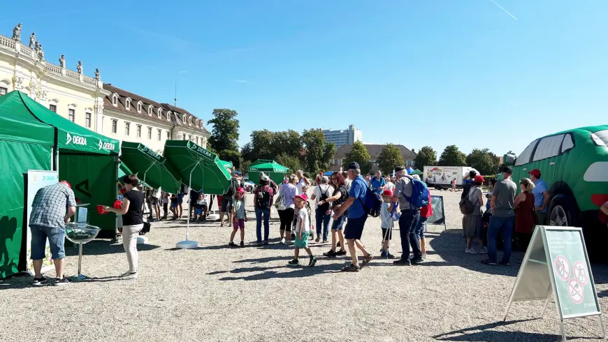 Kinderkappen Event Besucher