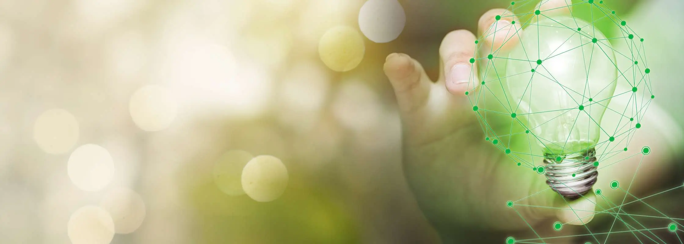 Leuchtende Glühbirne