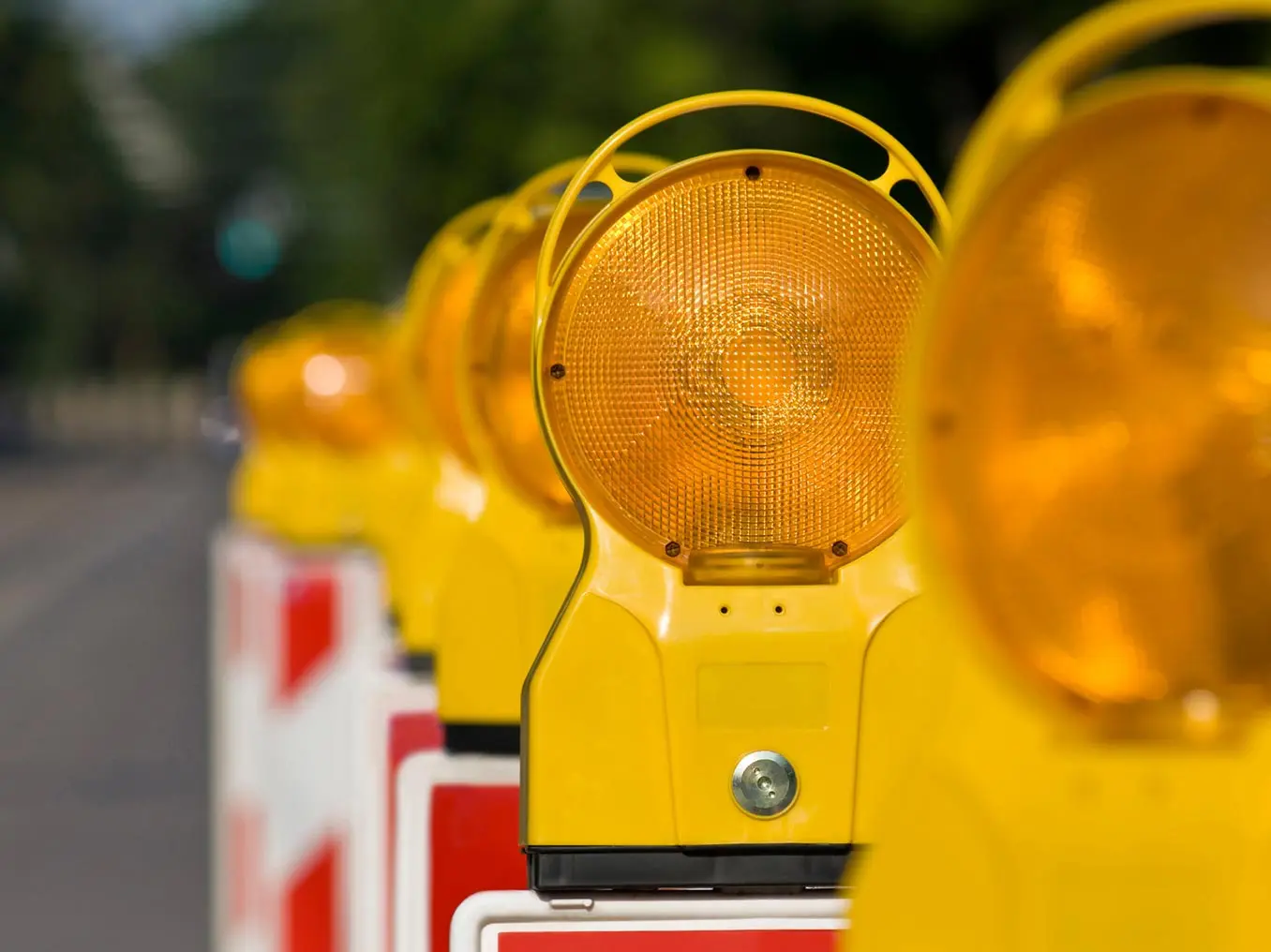 Baustellensicherheit Strasse