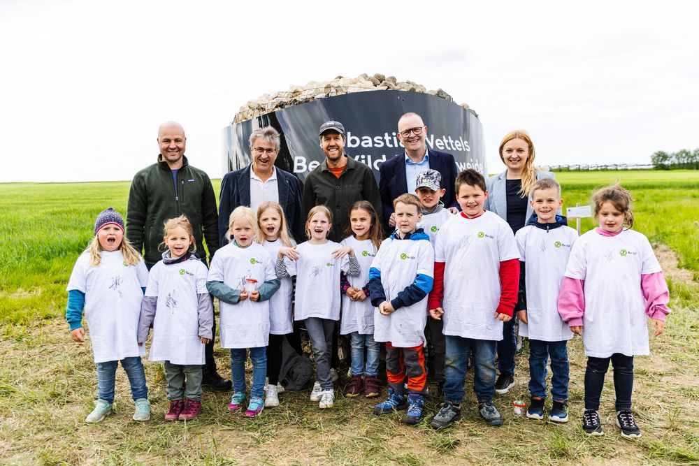 Guido Kutschera, Sebastian Vettel und Kinder