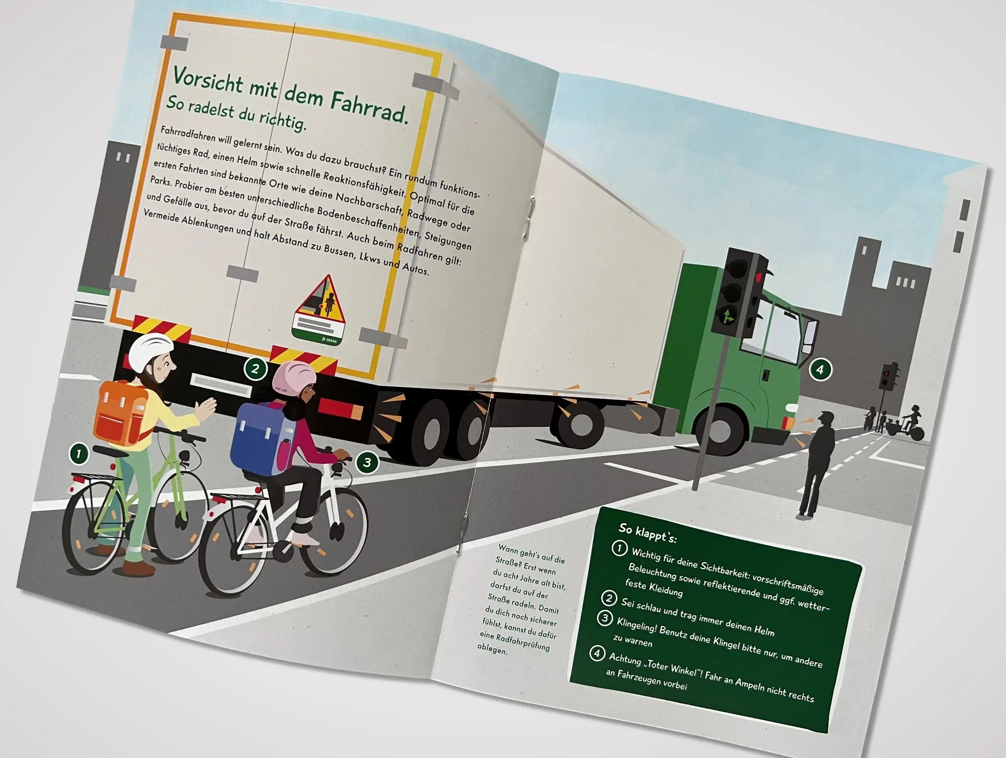 Kinderheft Verkehrserziehung