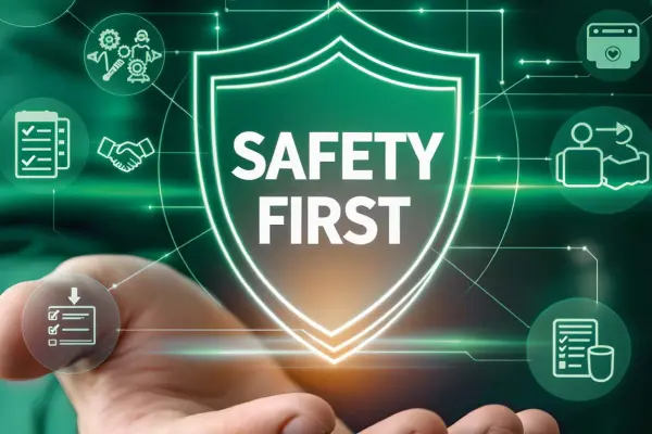 Symbolische Darstellung Safety First Symbolische Darstellung Safety First
