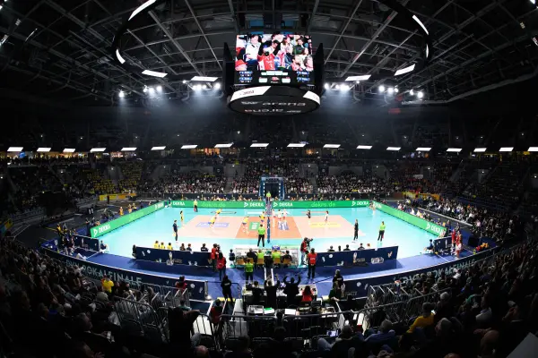 Stadionansicht der Volleyball Bundesliga der Frauen