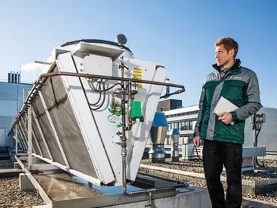 Verdunstungskühlanlagenprüfung