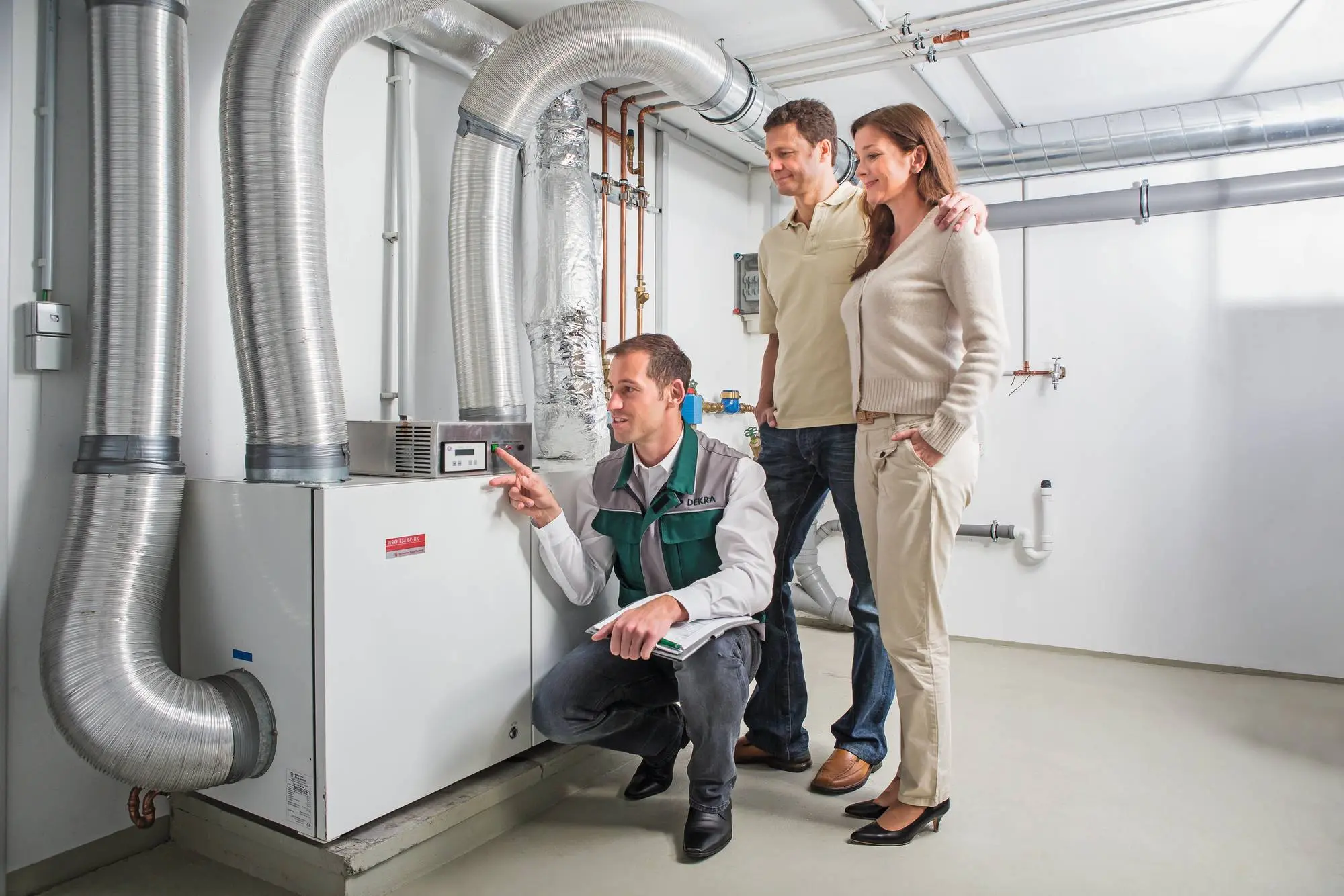 Haustechnik Prüfung bei Gebäuden