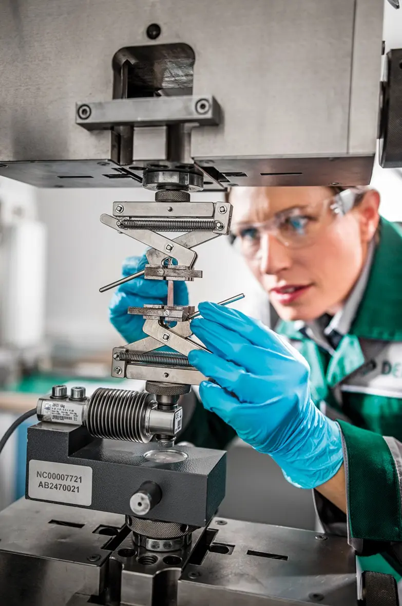 Probenanalyse unter dem Mikroskop