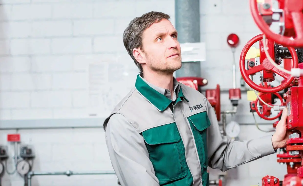 Sprinklerkopfprüfung
