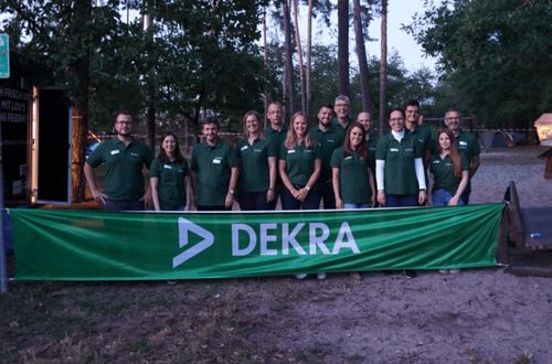 DEKRA Team auf der Formula Student Germany 2019