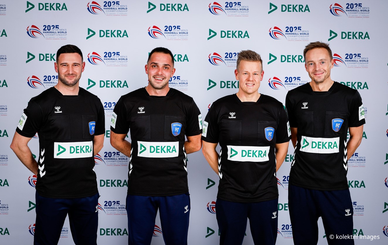 Handball Schiedsrichter DEKRA Sponsoring