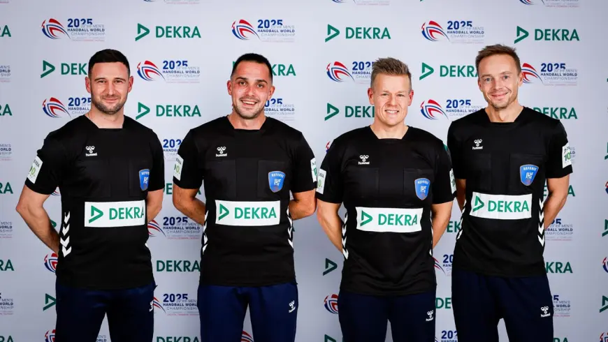 Handball Schiedsrichter DEKRA Sponsoring