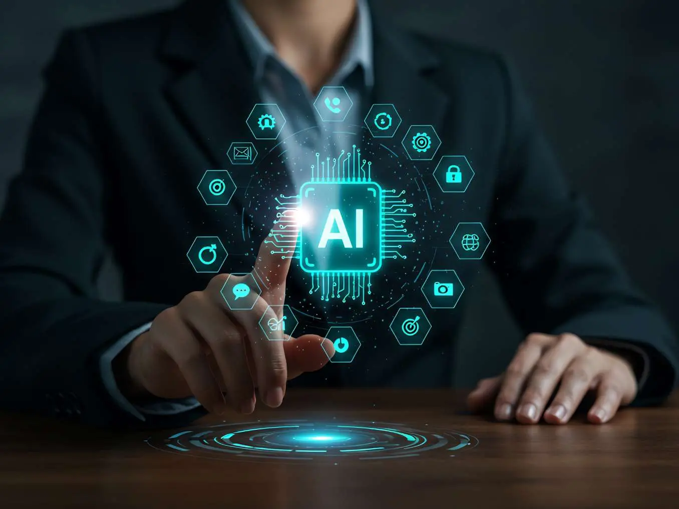 KI‑Beauftragter vor Bildschirm