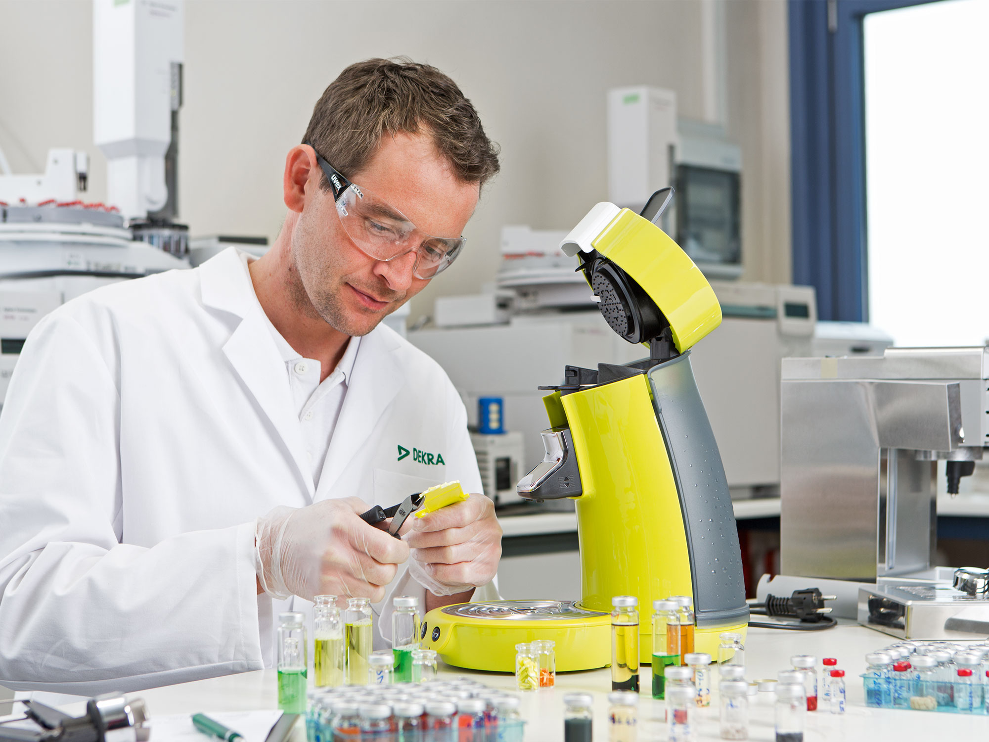 Produktprüfung im Labor