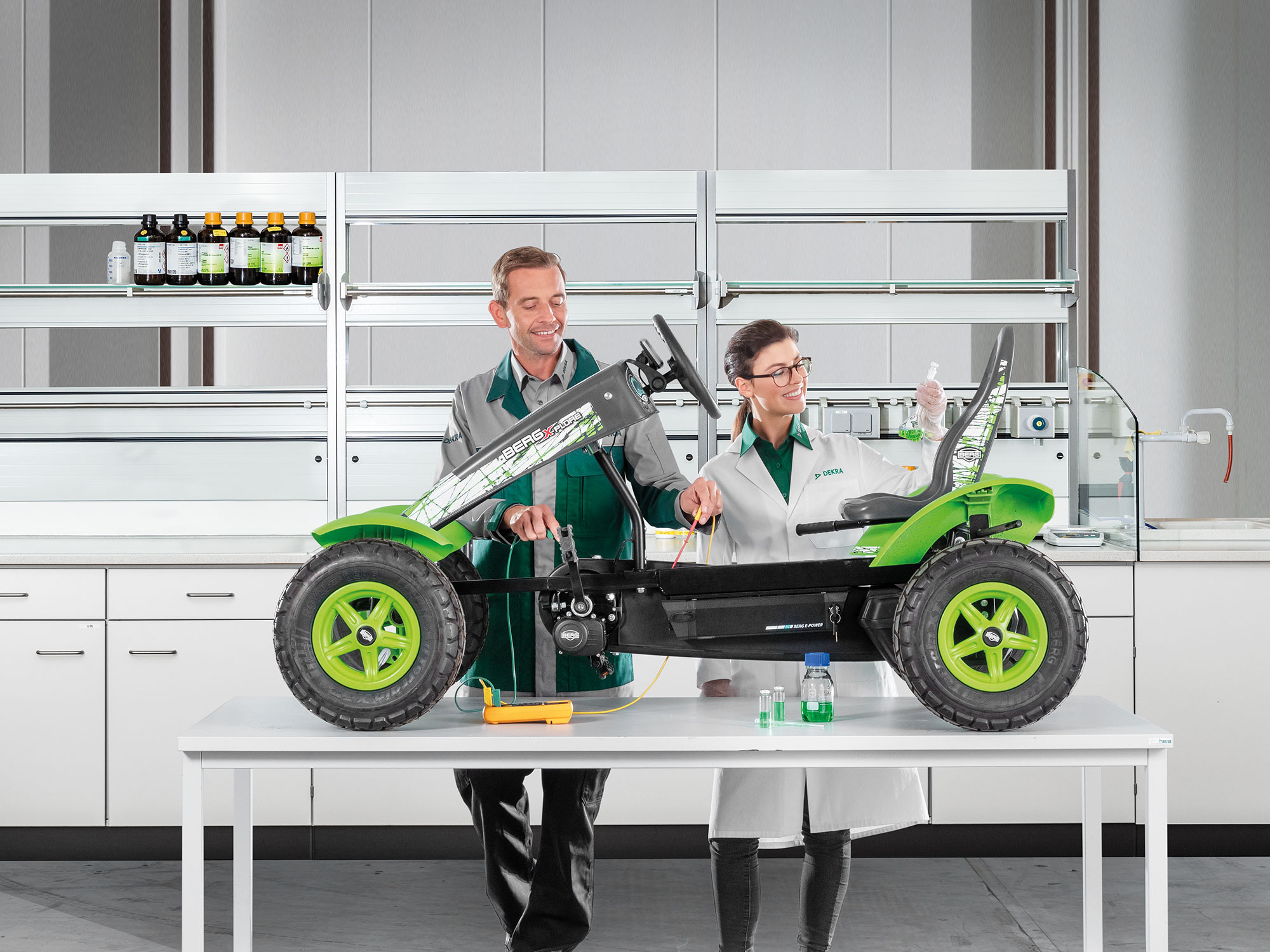 Produktprüfung im Labor