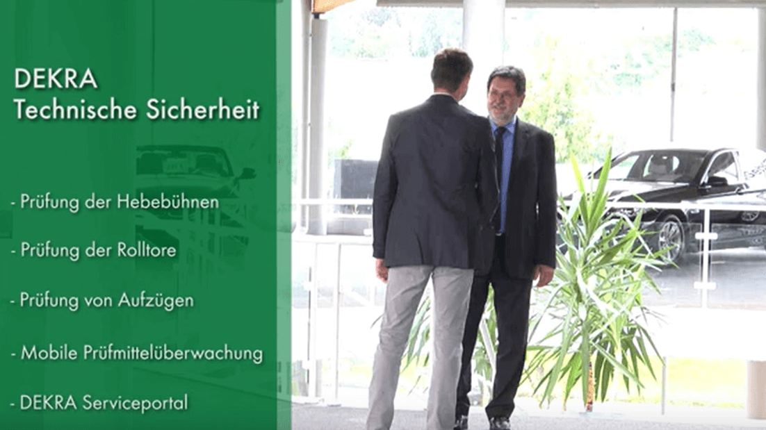  Technische Sicherheit: Gespräch zwischen zwei Personen