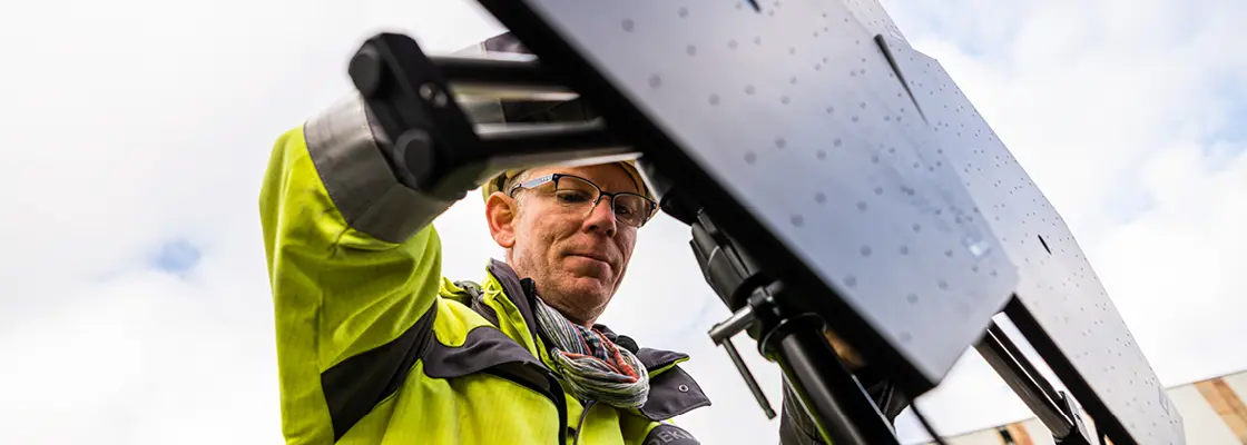 Lärmbelastung auf der Spur im Steinbruch