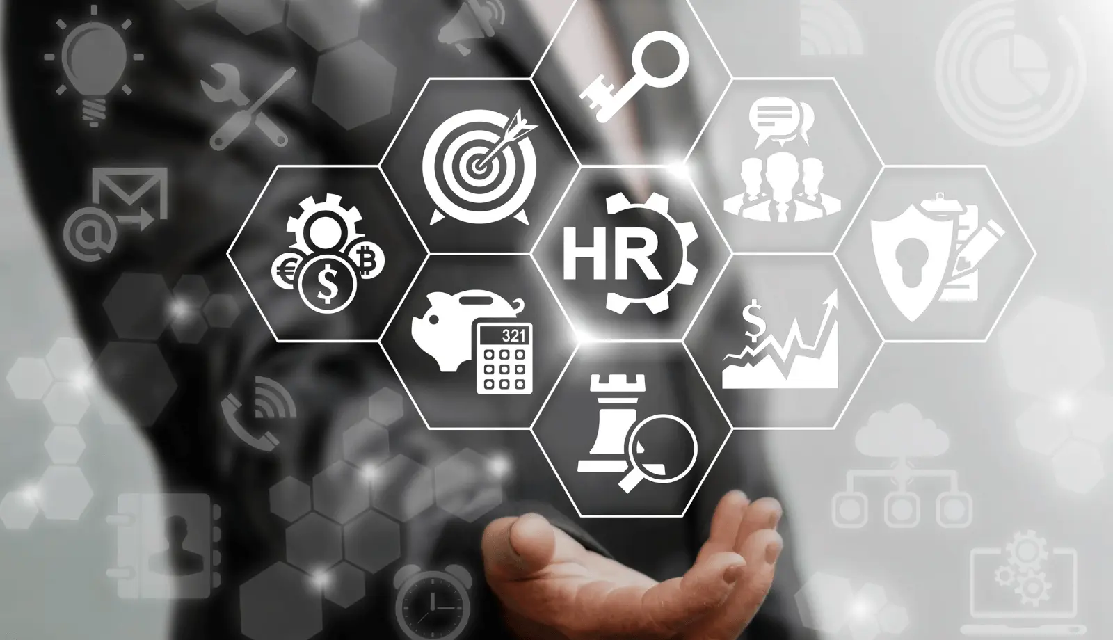 different HR related icons