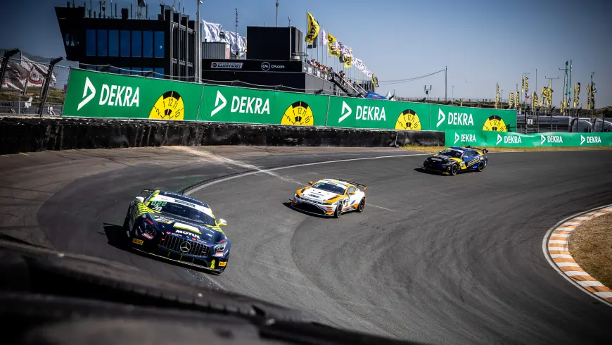 DTM cars on the race track