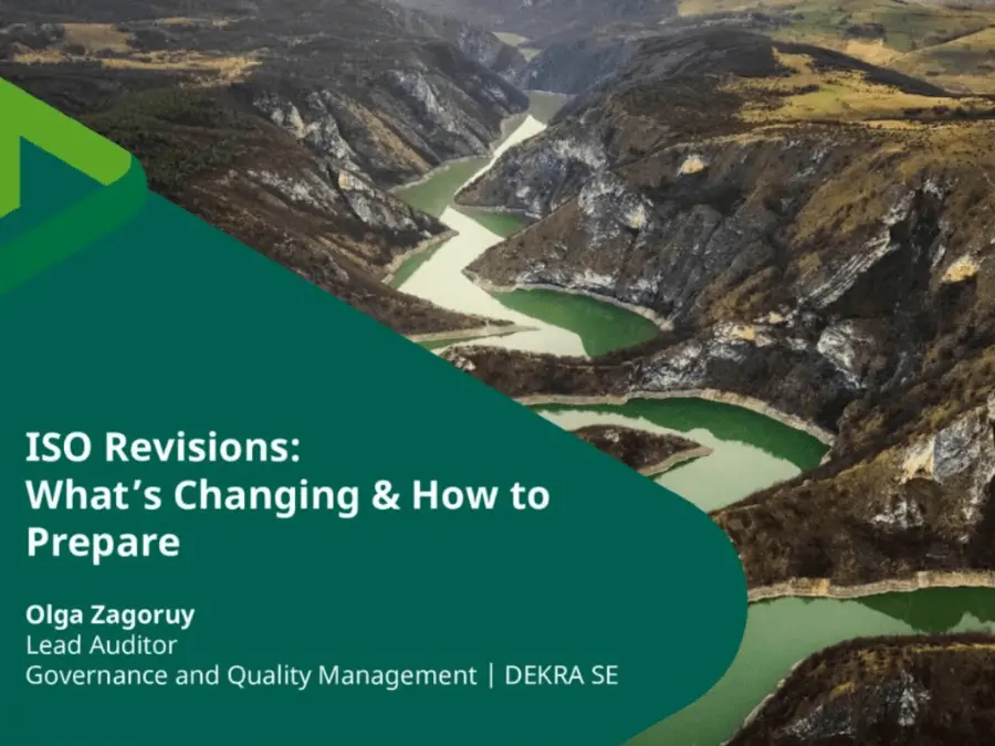 Webinar ISO Revisions: What’s Changing & How to Prepare