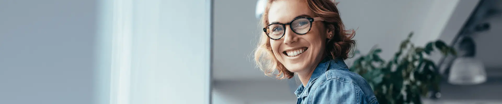 woman smiling at the camera