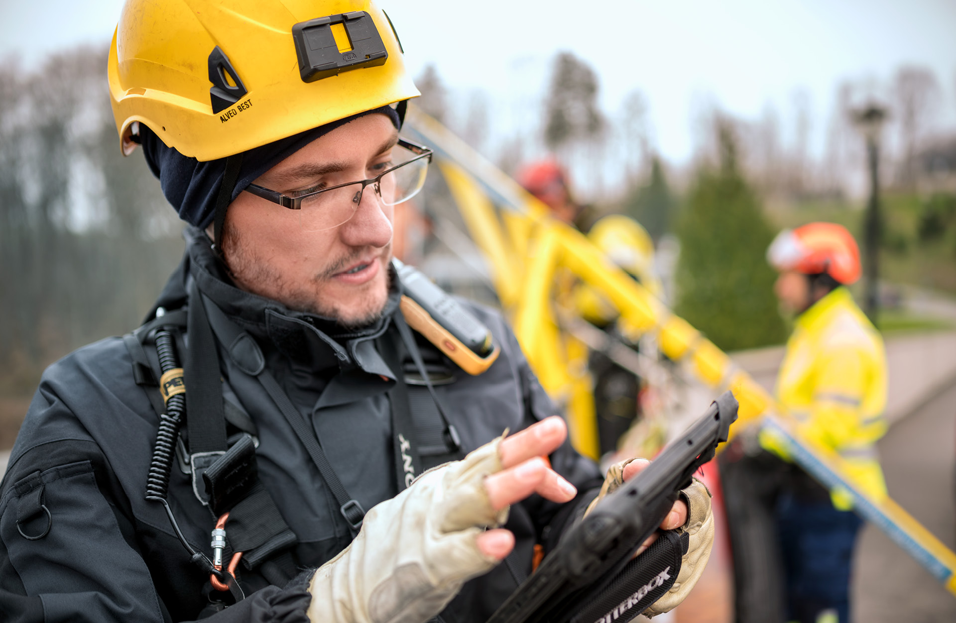 Underwater and in the air – Safety inspection at the dam