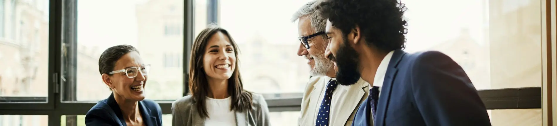 People talking to each other