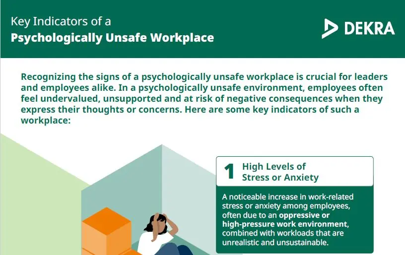  Psychologial Safety at work