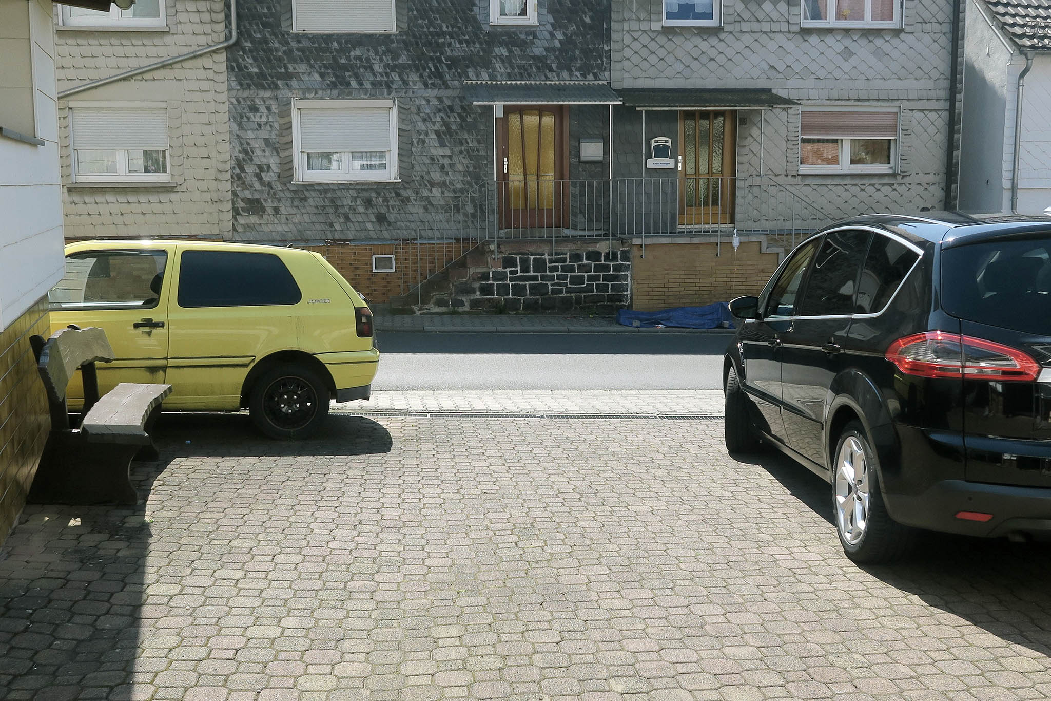 Mauvaise visibilité à la sortie du garage