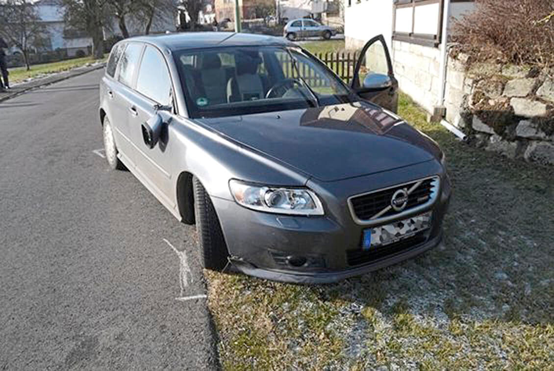 Danos no veículo ligeiro de passageiros