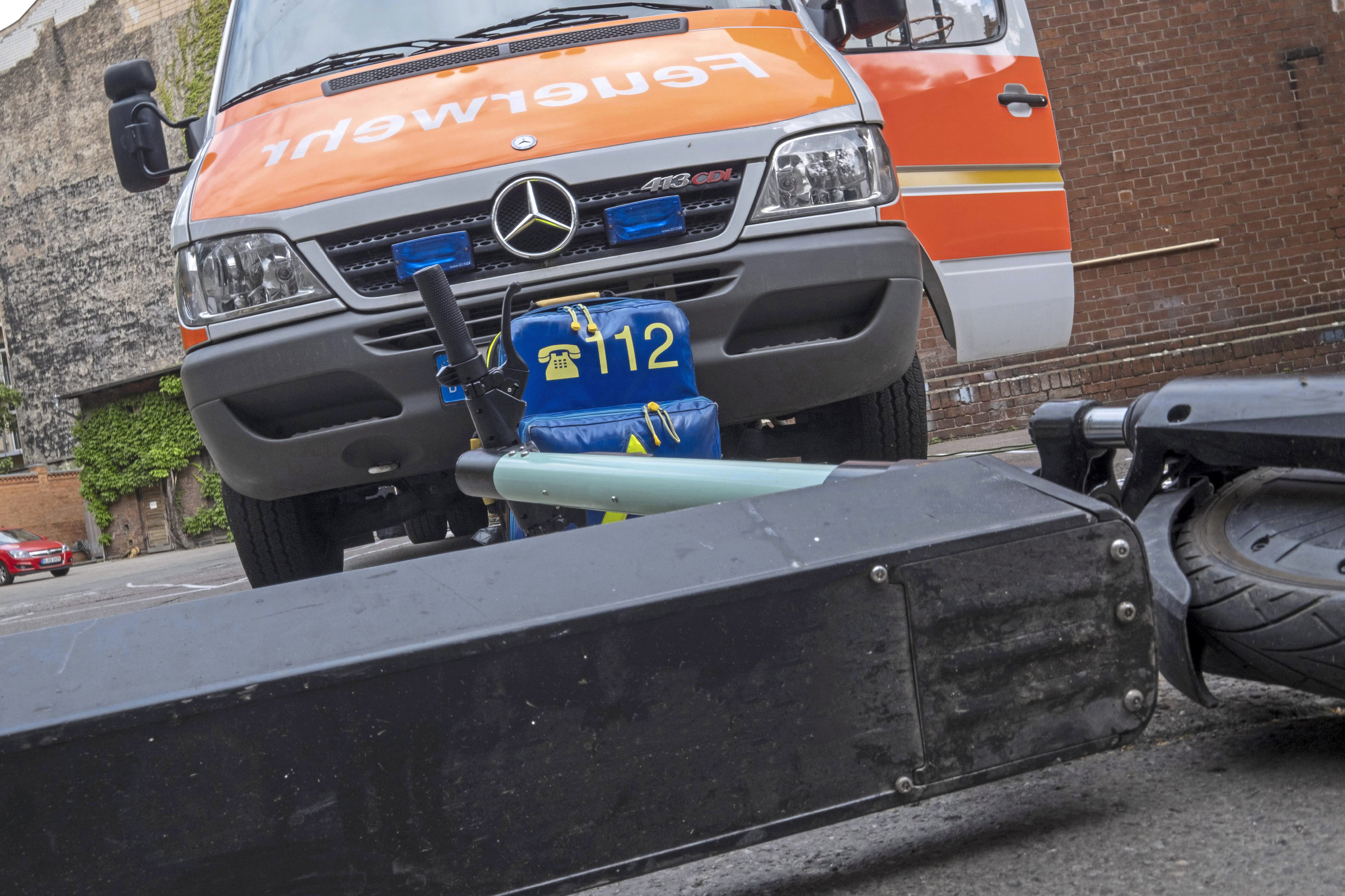 Accident E-Scooter Accident E-Scooter