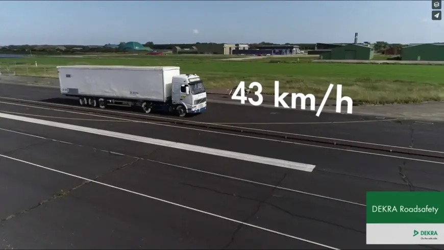 LKW Bremsweg