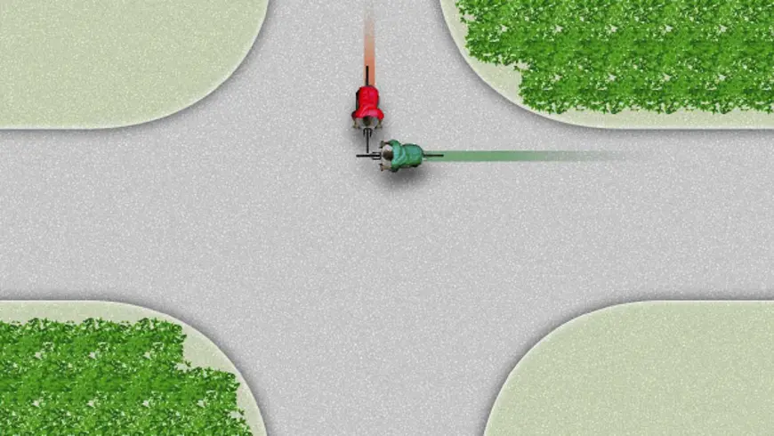 DEKRA Animazione Crash - Collisione fra pedelec e bicicleta