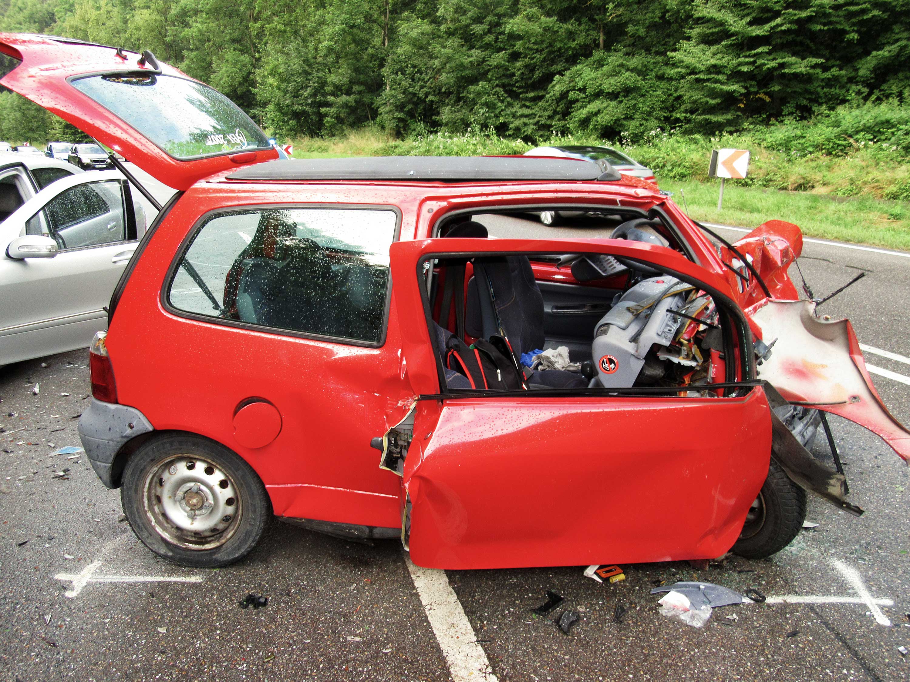 Position finale de la voiture 1