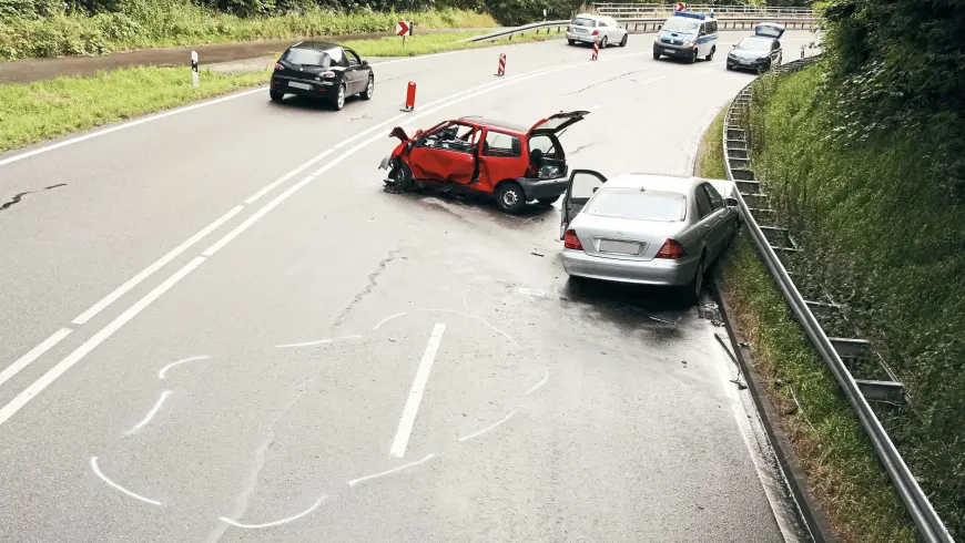 Lieu de l’accident