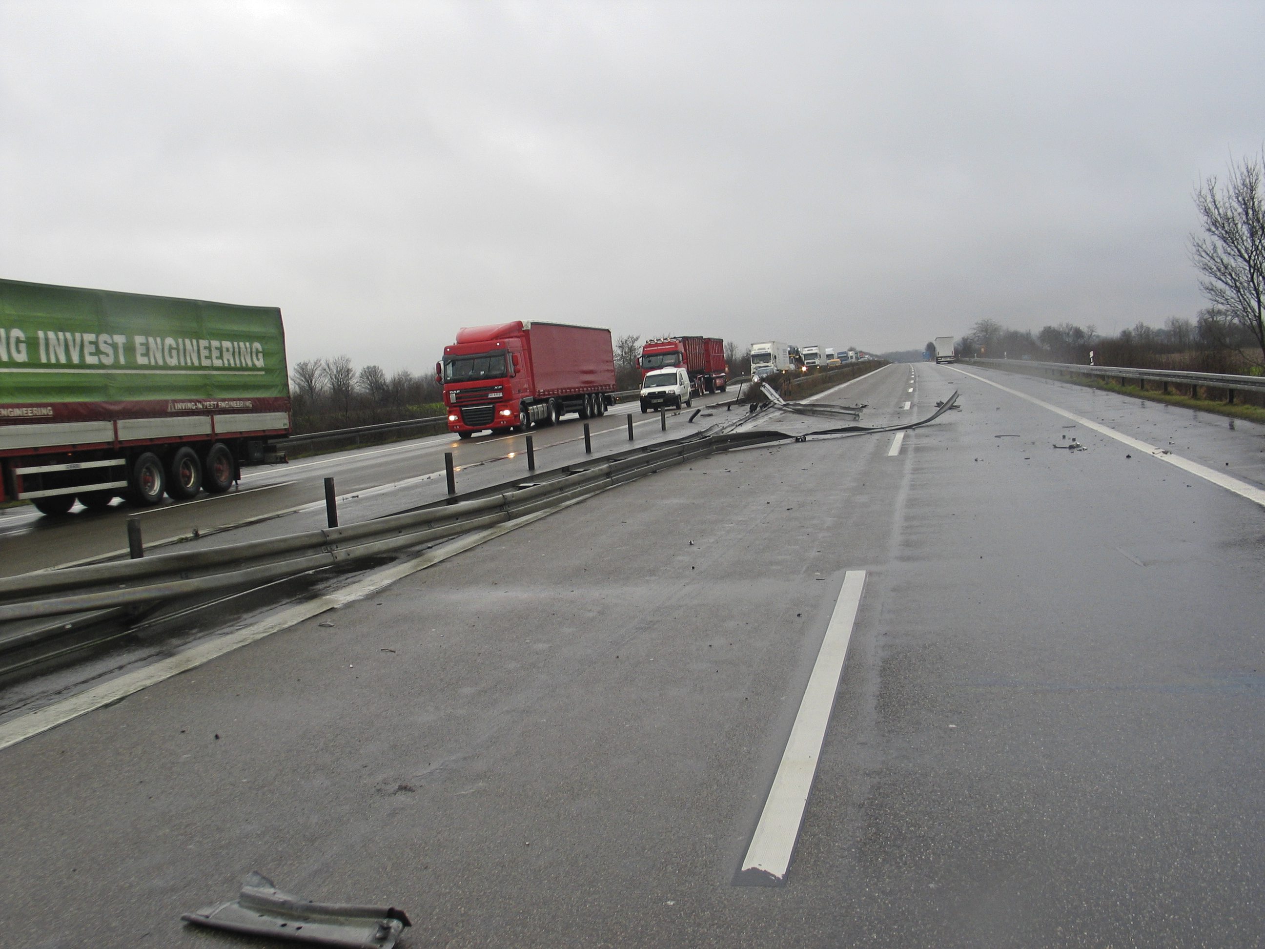 Truck crash