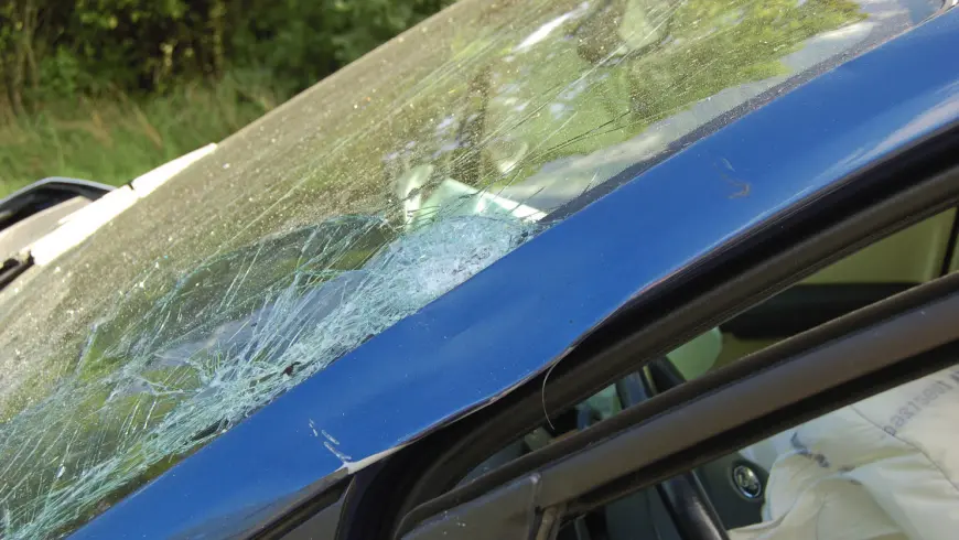 Point de collision montant A