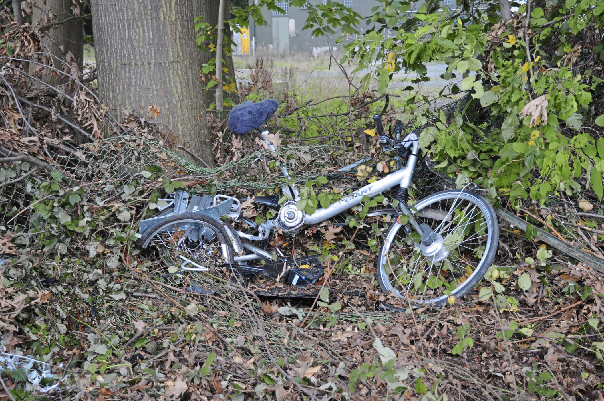 Final position of the pedelec
