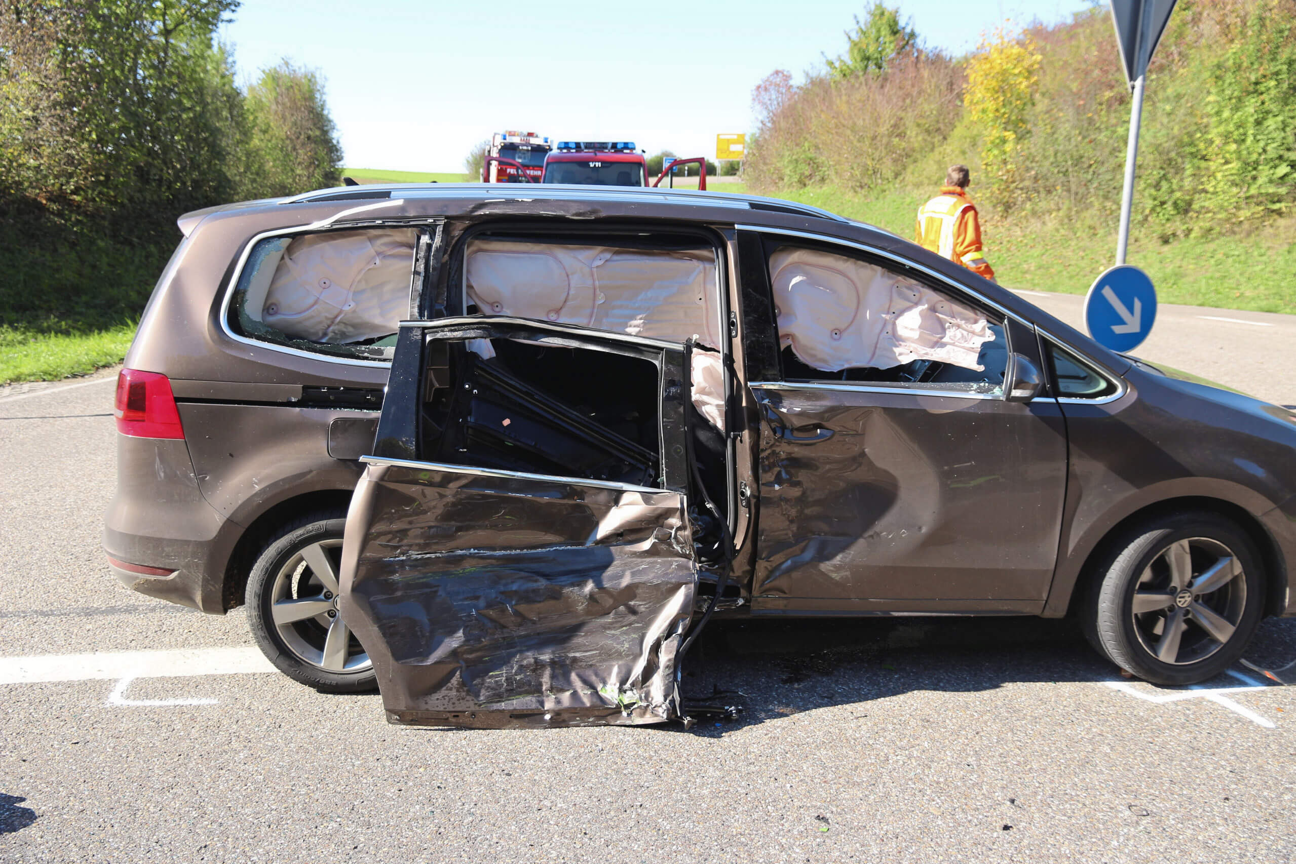 Damage to car