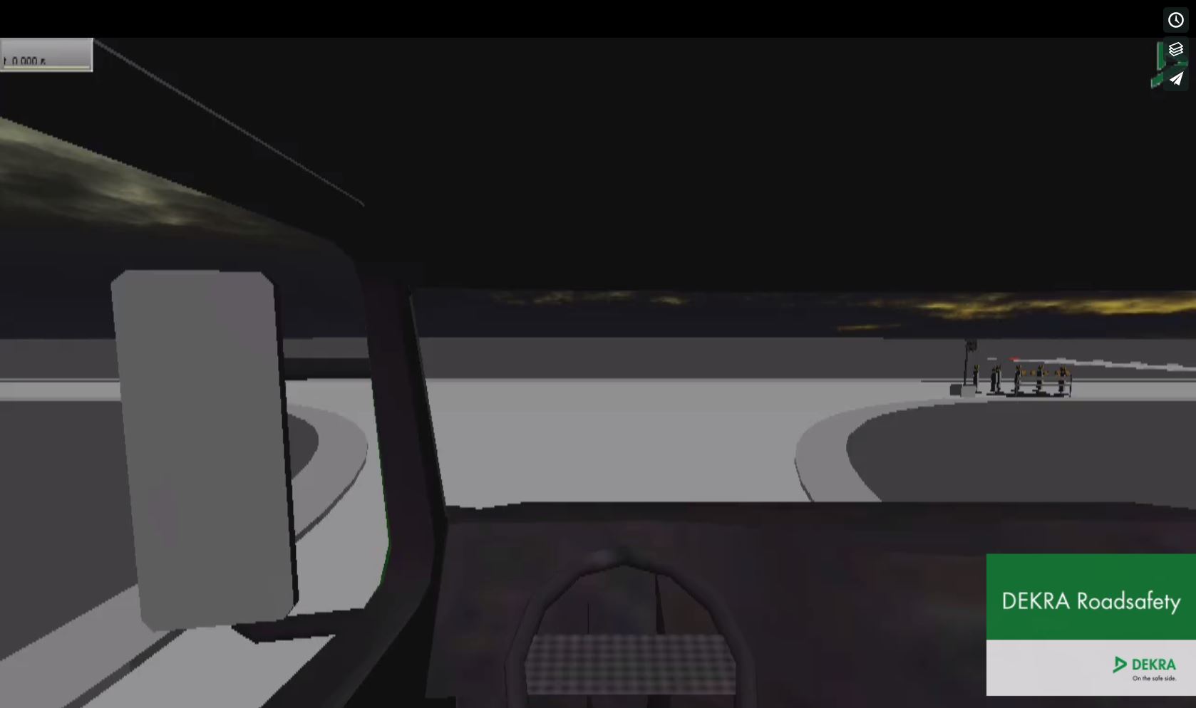 Crash Animation - Cycling without lights