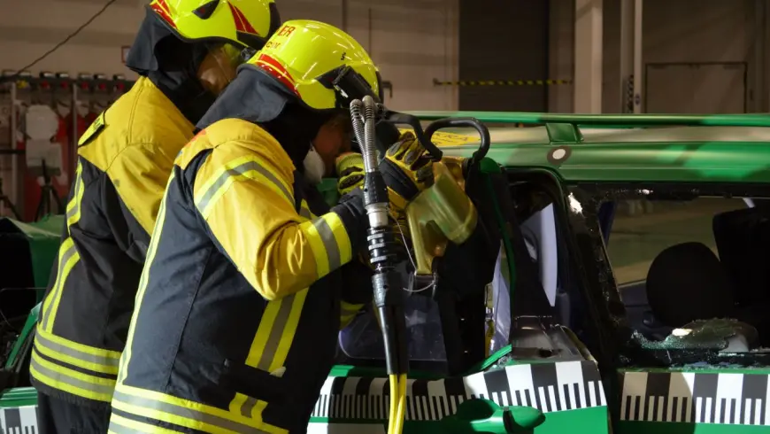I vigili del fuoco pongono incidente