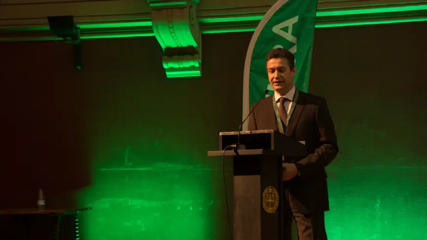 Nicolas Bouvier, Managing Director of DEKRA Automotive SA, at the presentation of the Road Safety Report in Madrid