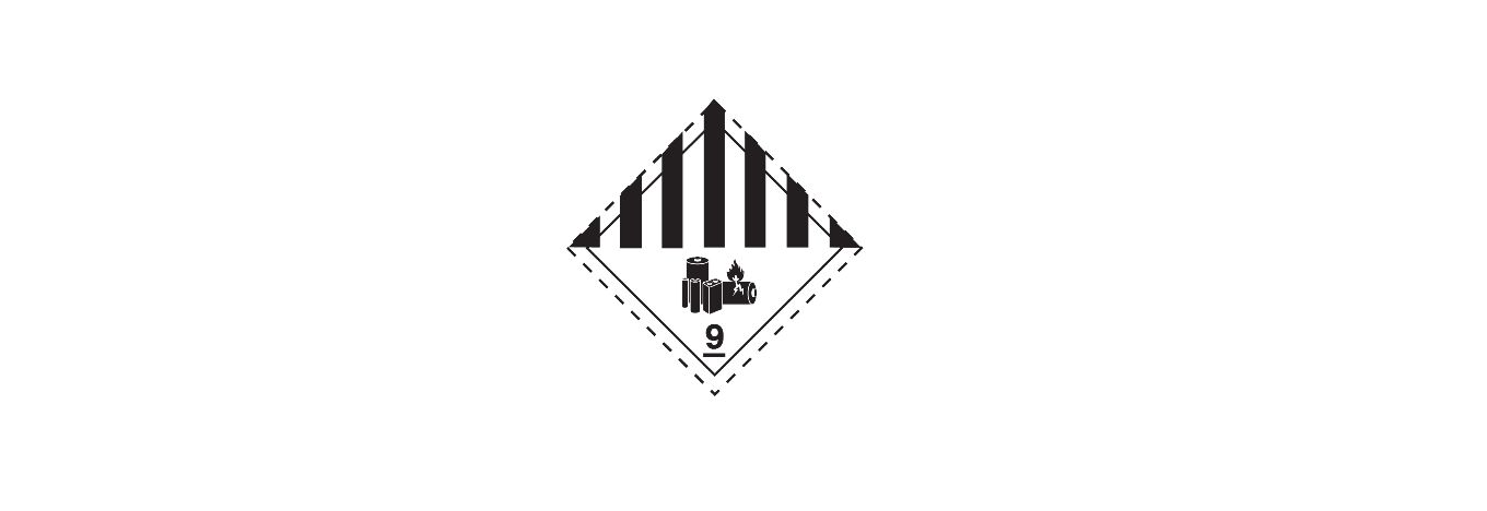 Logo ADR = Accord européen relatif au transport international des marchandises dangereuses par route