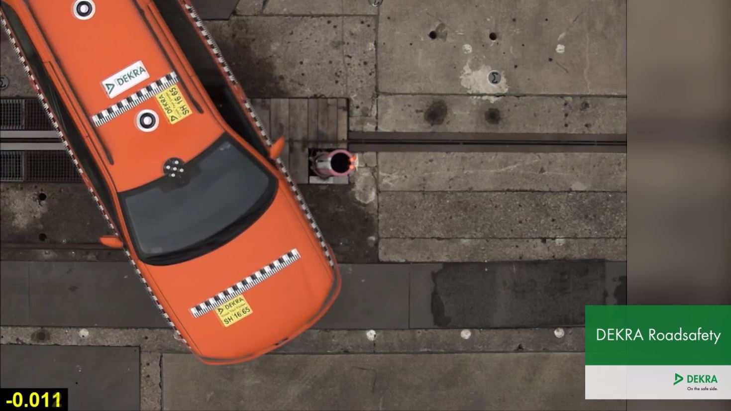 DEKRA Crashtest Baumanprall Peugeot