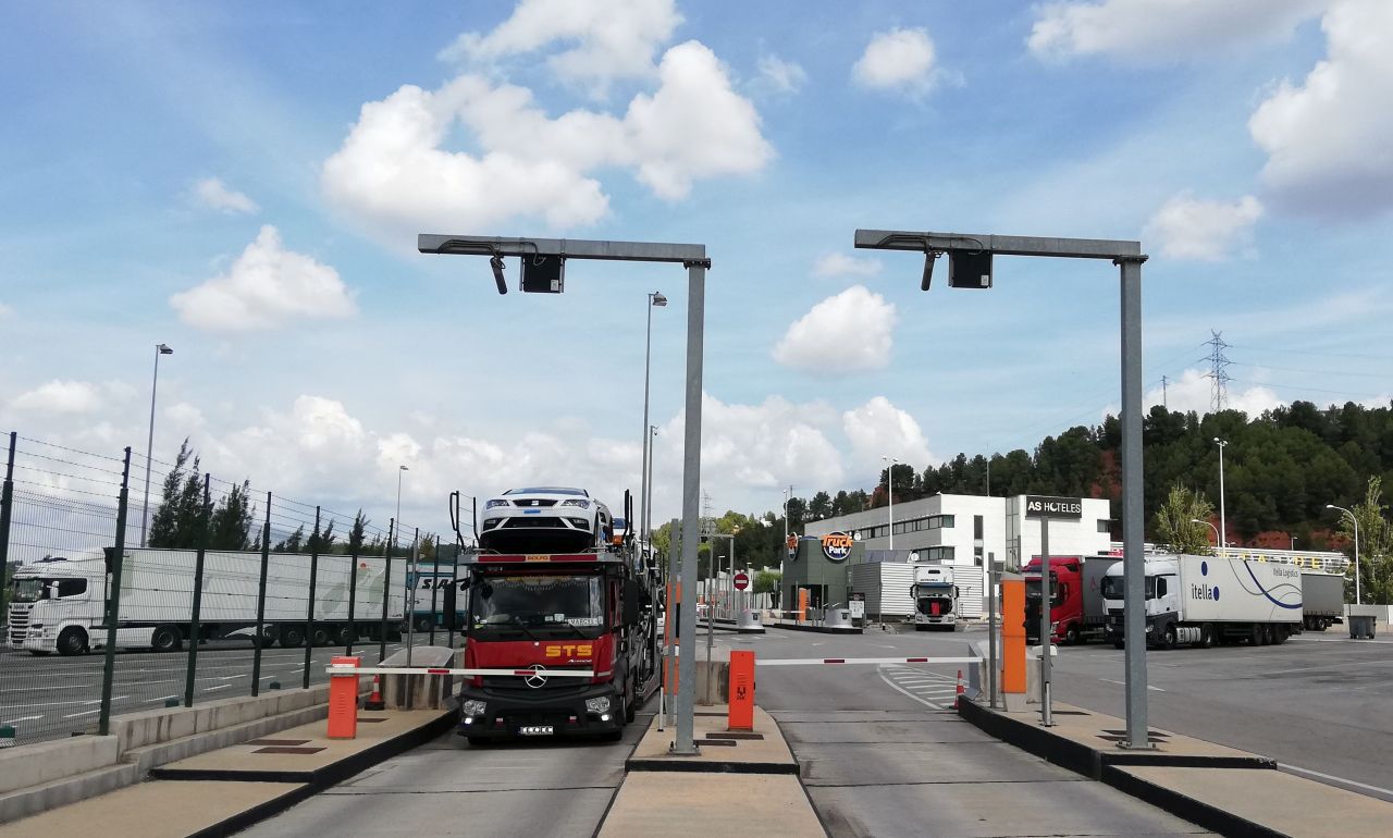 LKW Parken barcelona
