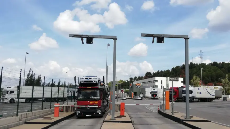 LKW Parken barcelona