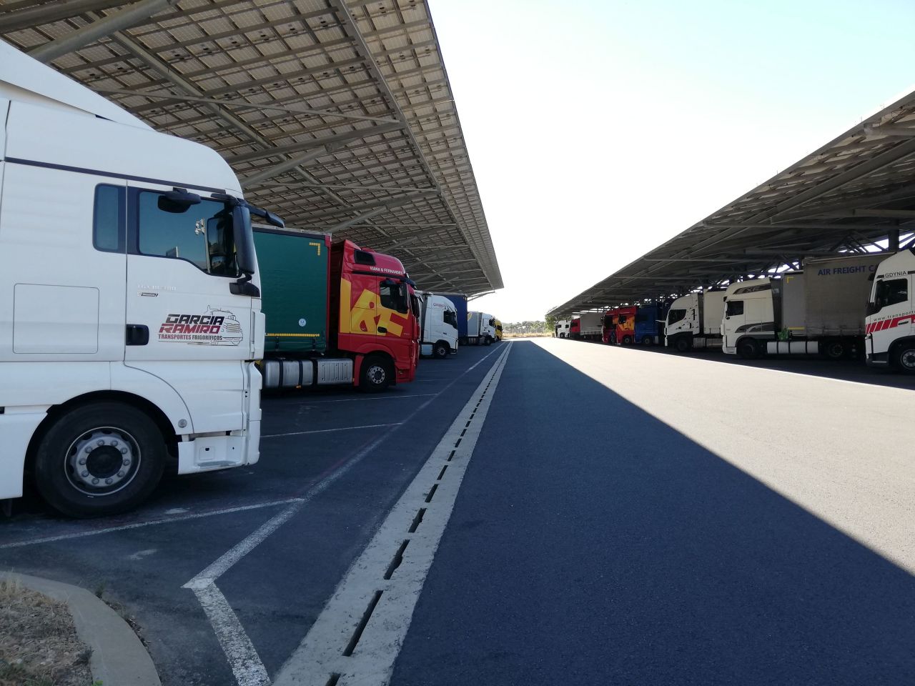 LKW Parken SSTPA Barcelona