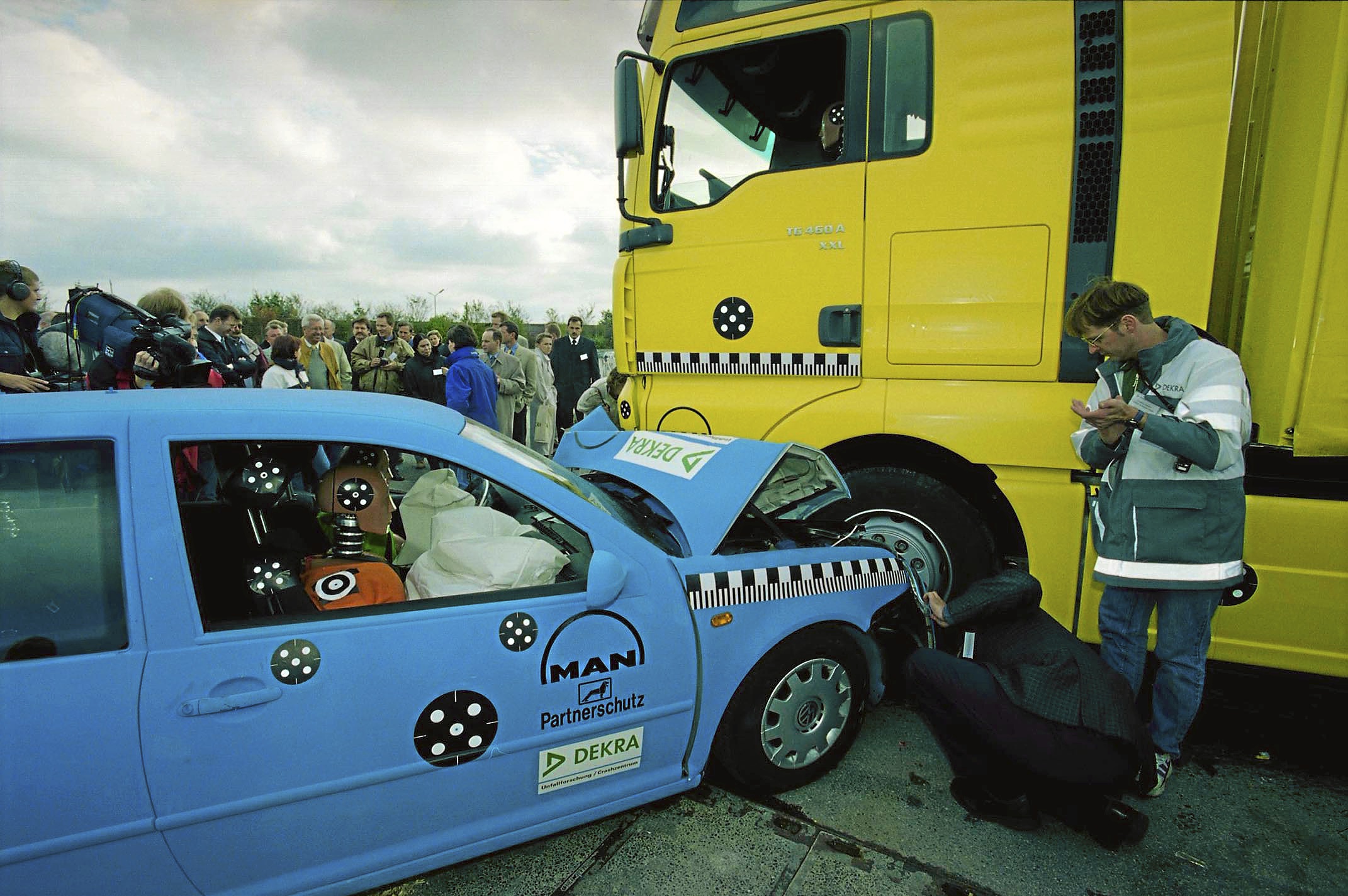 Exemples d'accident - l’efficacité du concept de sécurité est contrôlée